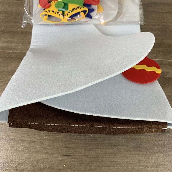 3.2ft DIY Felt Christmas Tree Sets Detachable Toy Kids Wall Hanging Decor Gift - Picture 7 of 9